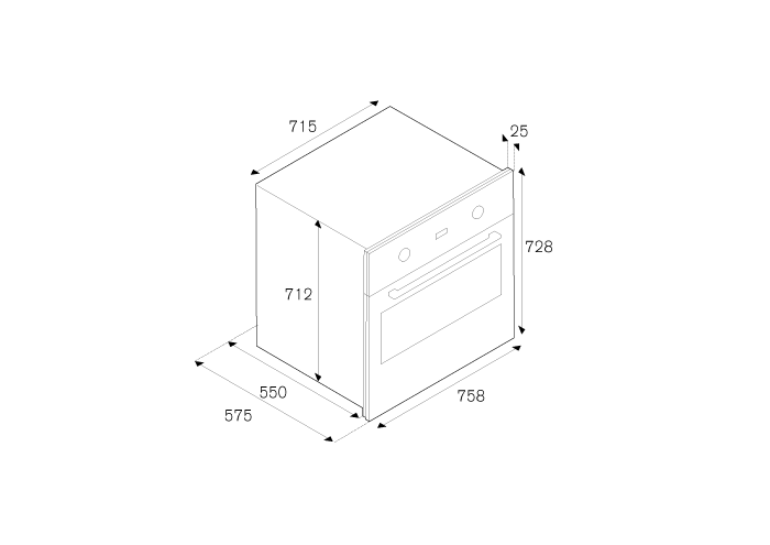 76 cm Oven XT