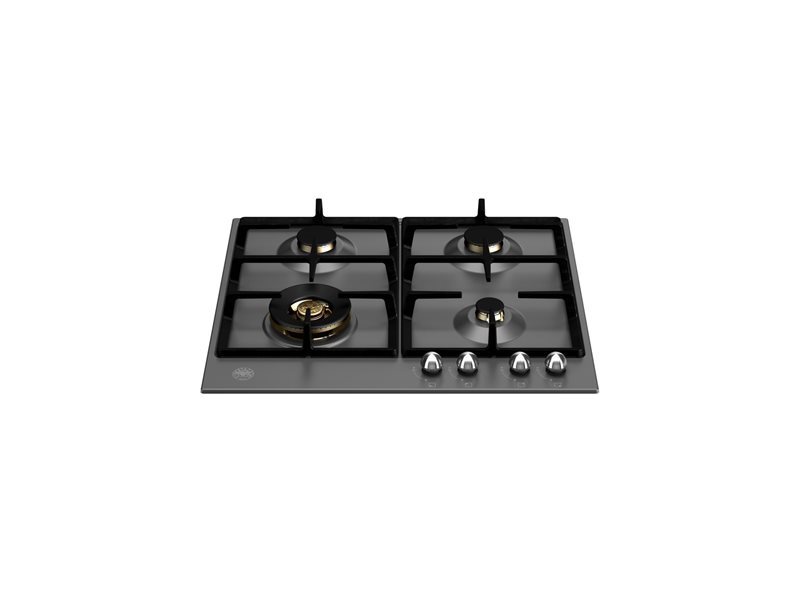 60cm gaskookplaat, wok | Bertazzoni - Nero Mat