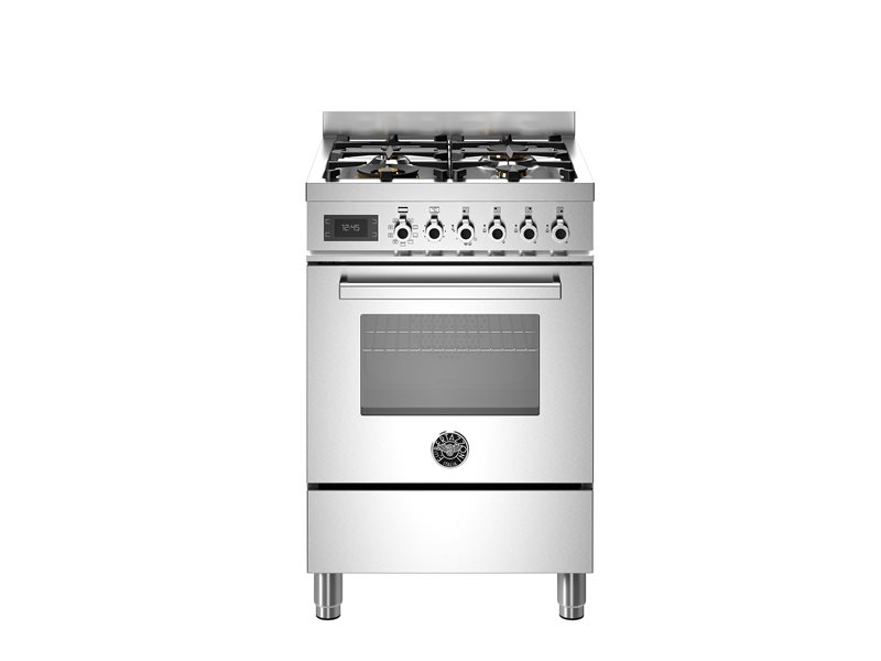 60 cm 4-Branders Elektrische Oven top line | Bertazzoni - Roestvrijstaal