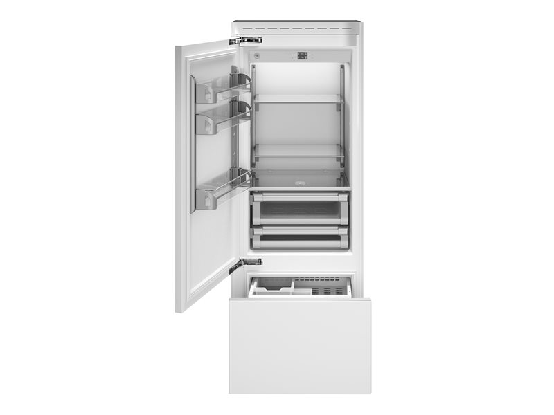 75cm Top Line koelkast volledig integreerbaar | Bertazzoni - Bianco