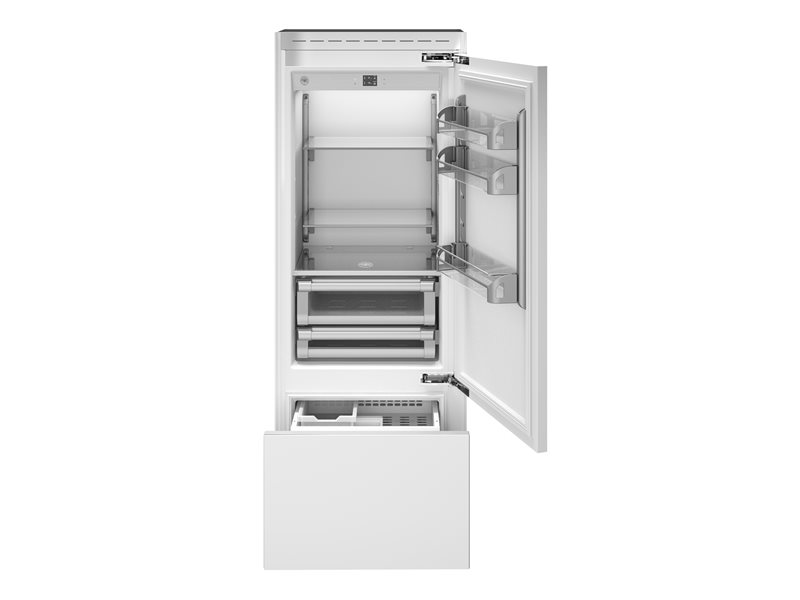 75 cm Top Line koelkast volledig integreerbaar | Bertazzoni - Bianco